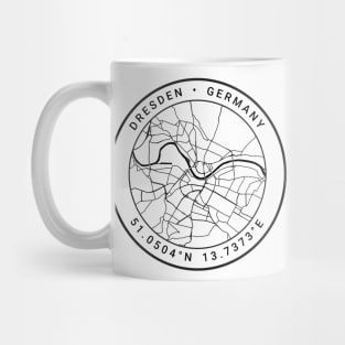 Dresden Map Mug